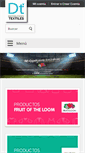 Mobile Screenshot of distribucionestextiles.com